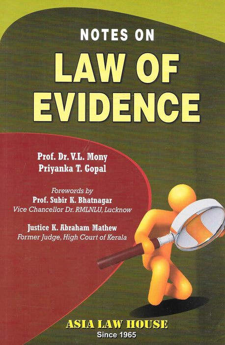 Notes on Law of Evidence