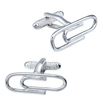 Paper Clip Cufflinks