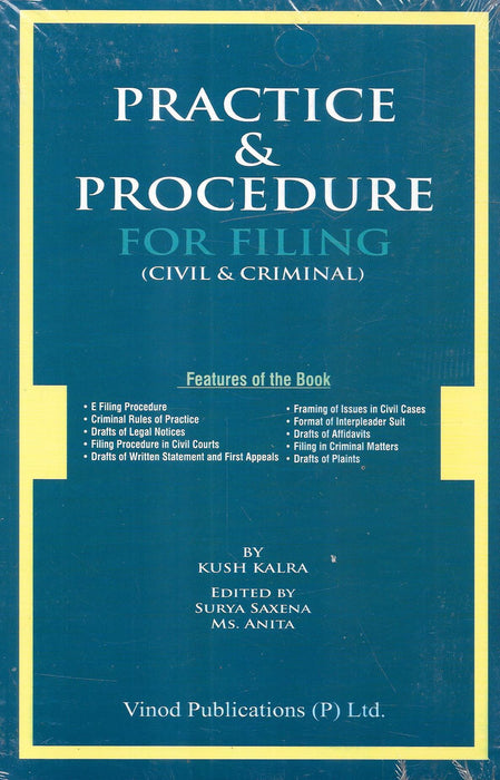Practice & Procedure For Filing (Civil & Criminal)