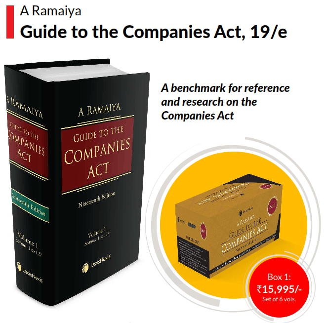 Ramaiya - Guide to Companies Act 2013 - Box 1 and Box 2