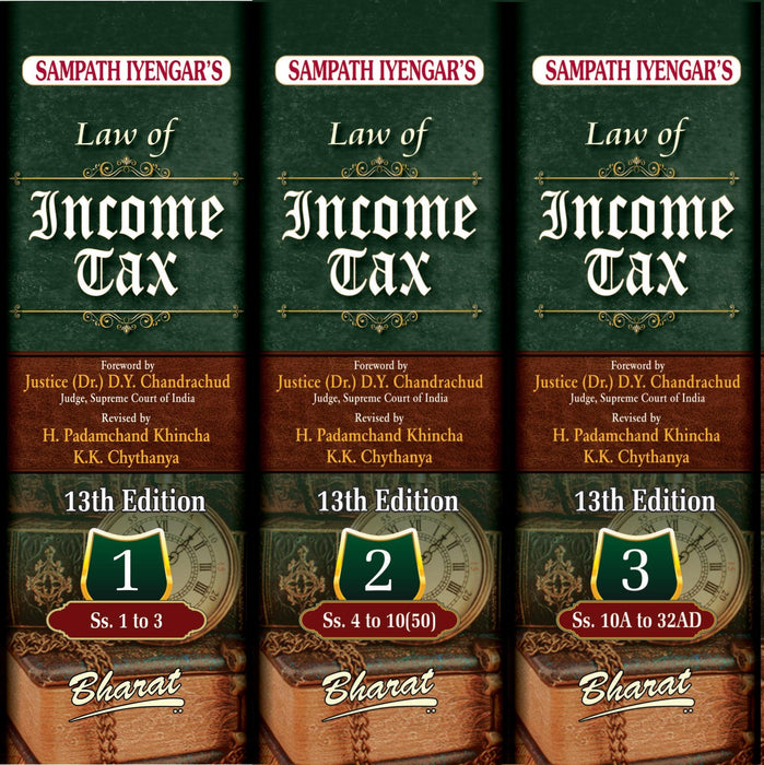 Sampath Iyengar's Law of Income Tax (13th Edition), 2022 Volumes 1 to 7