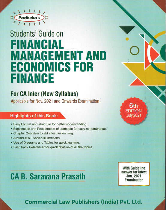 Students Guide on Financial Management and Economics for Finance