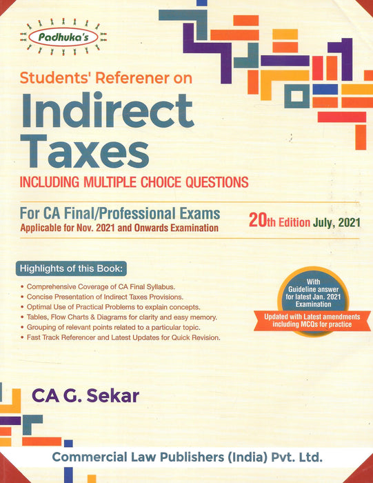 Students Referener on Indirect Taxes