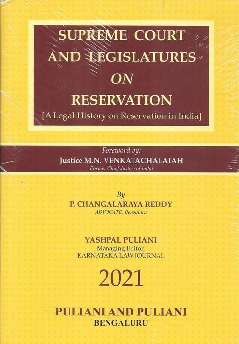 Supreme Court and Legislatures on Reservation