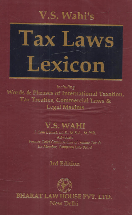 Tax Laws Lexicon