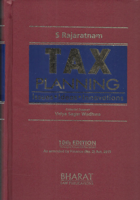 Tax Planning - Isses, Ideas, Innovations
