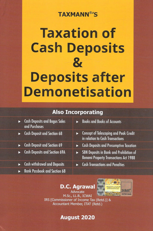 Taxation of Cash Deposits & Deposits after Demonetisation