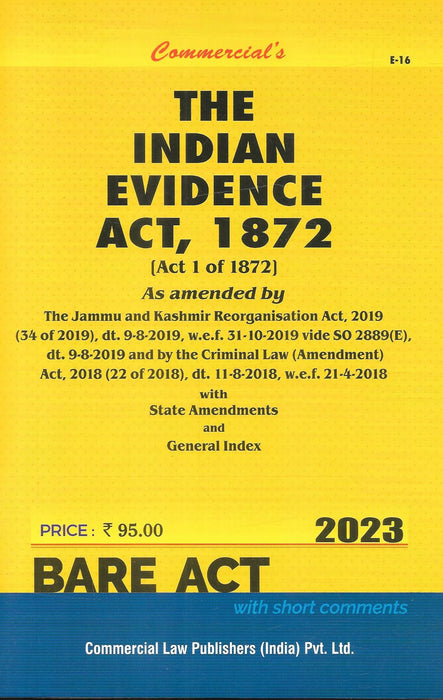 The Indian Evidence Act, 1872