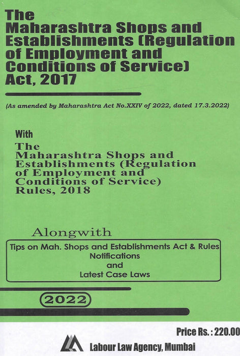 The Maharashtra Shops and Establishments (Regulation of Employment and Condition of Service) Act 2017