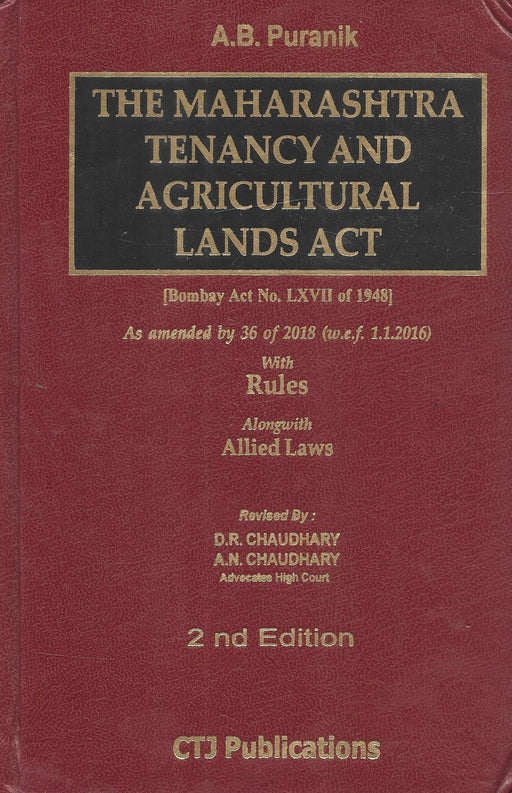 The Maharashtra Tenancy and Agricultural Lands Act