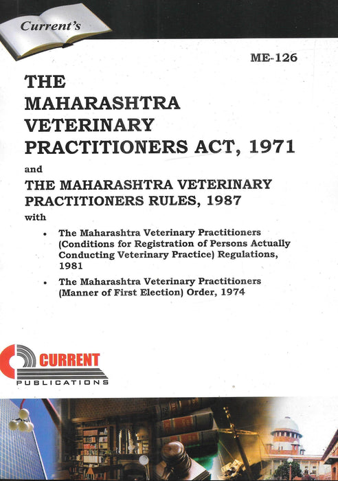The Maharashtra Veterinary Practitioners Act 1971