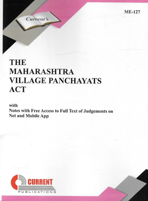 The Maharashtra Village Panchayats Act