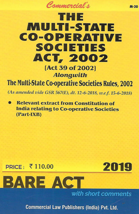 The Multistate Cooperative Societies Act 20002