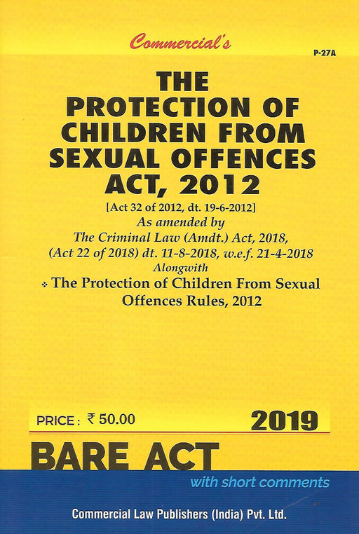 The Protection of Children from Sexual Offences Act 2012 (POSCO)