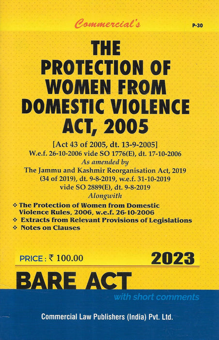 The Protection of Women from Domestic Violence Act, 2005