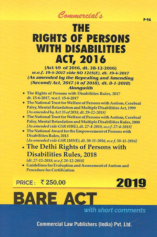 The Rights of Persons with Disabilities Act 2016