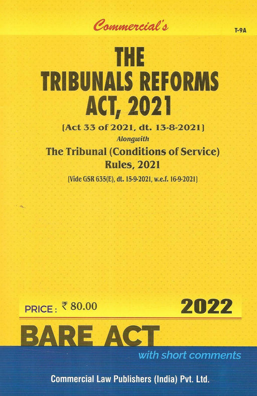 The Tribunals Reforms Act , 2021