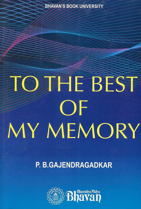 To The Best of My Memory